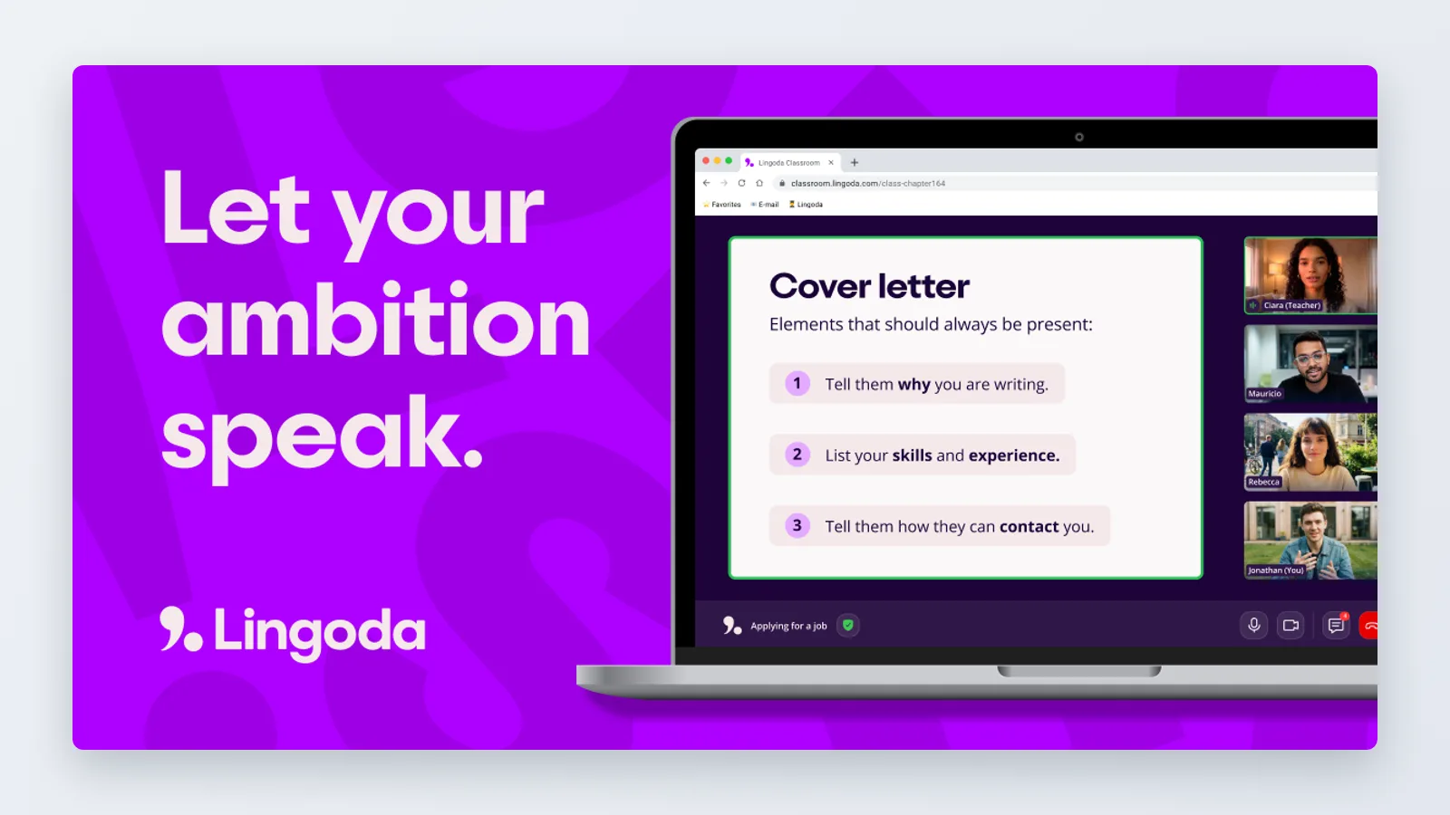 Lingoda official site preview