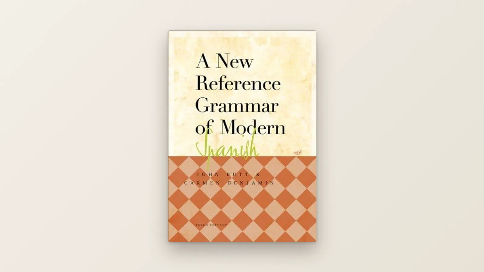 A New Reference Grammar of Modern Spanish official site preview